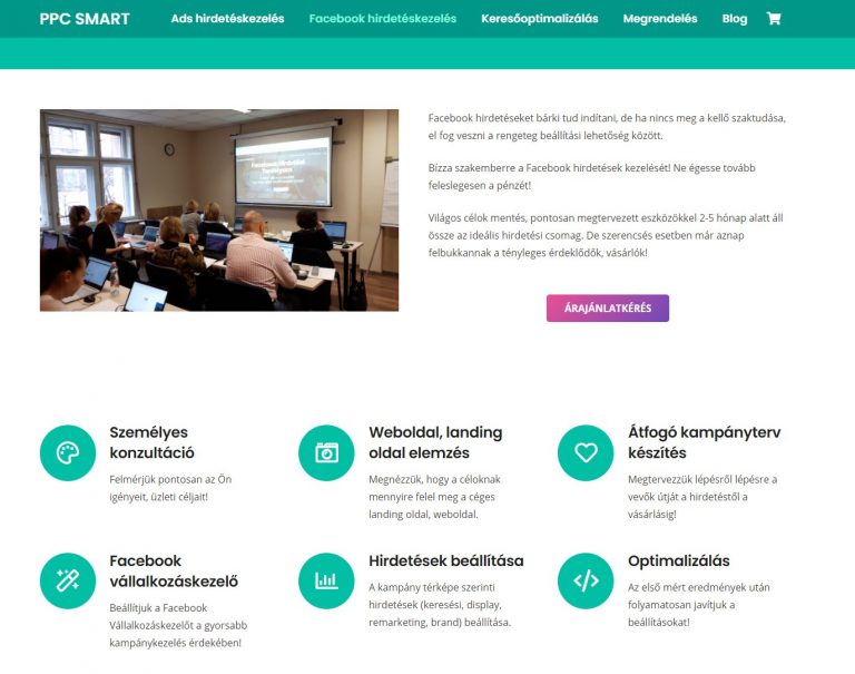 Facebook hirdetéskezelés profiktól