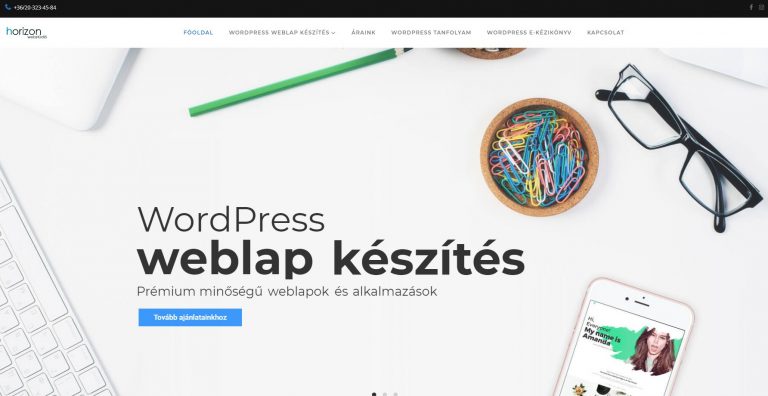 Prémium WordPress weblapkészítés Prémium WordPress weblapkészítés